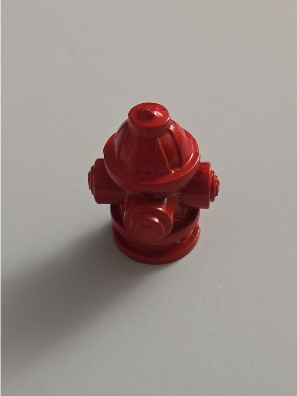 Miniature Red Fire Hydrant Figure Figurine Toy Mini- 1 In T,   Half An Inch L